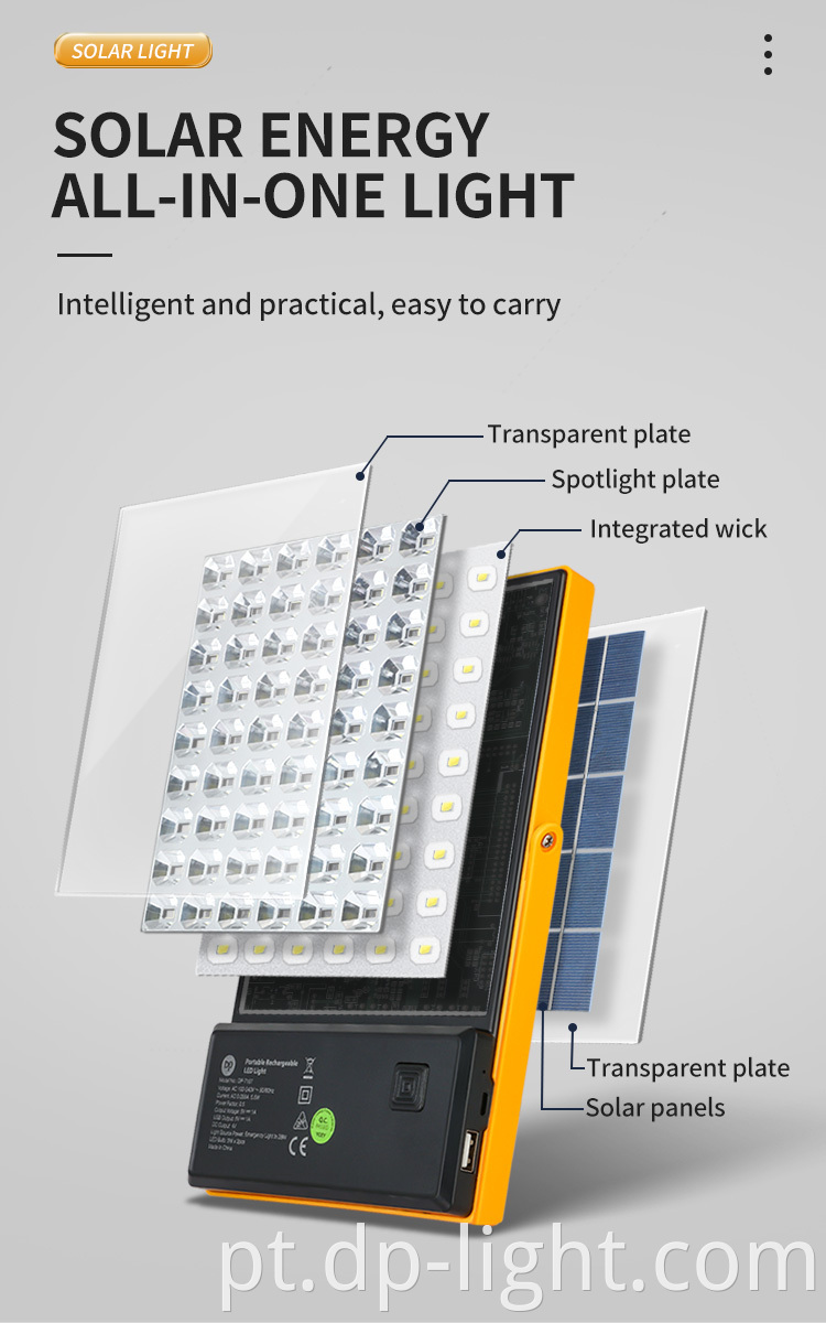 Solar Camping Lighting System Kits